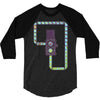 camera 3/4 Sleeve Shirt