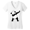 panda3 Women's V-Neck T-Shirt