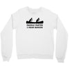 funny t shirt cool t shirt funny shirt geeky tshirt canoe nerd t shirt Crewneck Sweatshirt