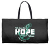 We Have This Hope As An Anchor For The Soul Weekender Totes