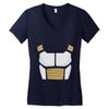 Saiyan Armor DBZ Vegeta Women's V-Neck T-Shirt