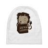 how to be vegetarian Baby Beanies