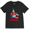 planeteer call V-Neck Tee