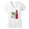 save the princess Women's V-Neck T-Shirt