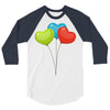 ballon color full 3/4 Sleeve Shirt