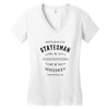 Gentleman (a290) Women's V-Neck T-Shirt