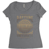 rapture univeristy Women's Triblend Scoop T-shirt