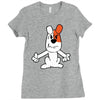 reksio bajki prl poland koszulka Ladies Fitted T-Shirt