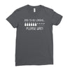 dad to be loading please wait new Ladies Fitted T-Shirt