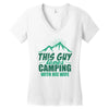 Camper Couple Man Women's V-Neck T-Shirt