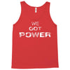 we got the power 5 Tank Top