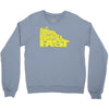 going downhill fast cycling Crewneck Sweatshirt