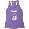 i vant to suck your boob Racerback Tank