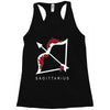 sagittarius rose Racerback Tank