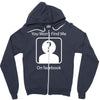you won't find me on facebook geeky Zipper Hoodie