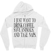 take naps Zipper Hoodie