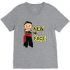 new face V-Neck Tee