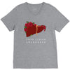 liver cancer awareness V-Neck Tee