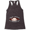 September Peeking Out Asian Baby Boy Racerback Tank