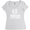 ez meme pubg winner winner chicken dinner Women's Triblend Scoop T-shirt