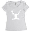 hannibal   stag Women's Triblend Scoop T-shirt