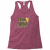 beer pong Racerback Tank