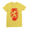 lion crest Ladies Fitted T-Shirt