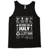 Born In July Tank Top