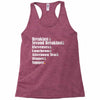 hobbit meals Racerback Tank