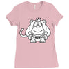 no you are not cool Ladies Fitted T-Shirt