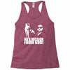 blues brothers inspired on a mission from god funny Racerback Tank