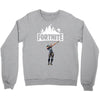 fortnite dab (white) Crewneck Sweatshirt