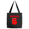 baker mayfield new jersey number Tote Bags