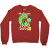 my boxer is my baby1 Crewneck Sweatshirt