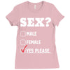 Sex Yes Please Ladies Fitted T-Shirt