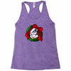 christmas wreath bluebie bust by bluekazenate Racerback Tank