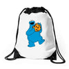 Cookie Monster Drawstring Bags