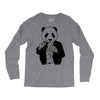 gangster panda Long Sleeve Shirts