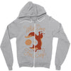 what does the fox say Zipper Hoodie