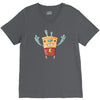 robo battery V-Neck Tee