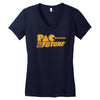 pac to the future Women's V-Neck T-Shirt