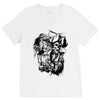 skull pirate V-Neck Tee