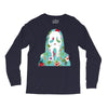 scream floral Long Sleeve Shirts