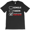 too busy playing fortnite White Logo T-Shirt