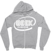 geek inside Zipper Hoodie