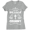 I Am One Blessed Grammy Ladies Fitted T-Shirt