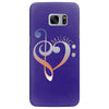 music expresses clef heart girls Samsung Galaxy S7 Edge