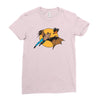 bat man and robin Ladies Fitted T-Shirt