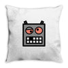 robot funny Throw Pillow