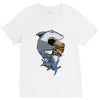 shark V-Neck Tee